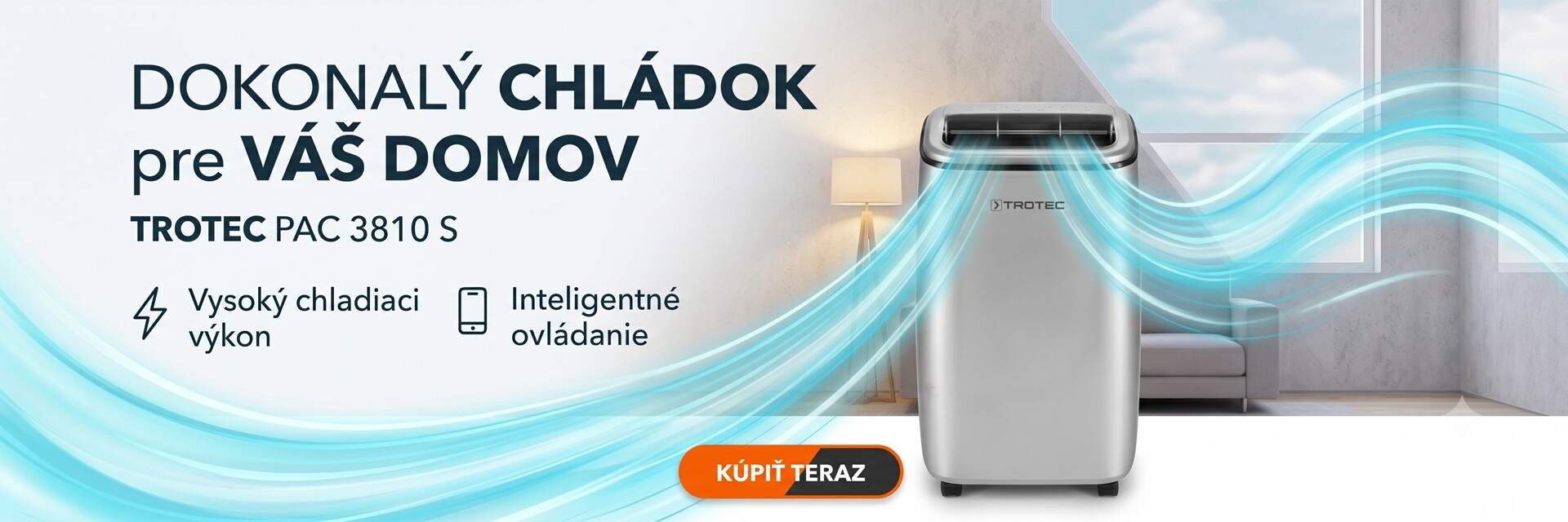 Mobilná klimatizácia TROTEC PAC 3810 S