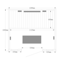 Infrasauna Home Deluxe Redsun M Deluxe