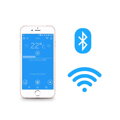 Klimatizácie je možné ovládať cez Bluetooth aj Wi-Fi.