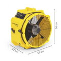 Rozmery ventilátora Trotec TTV 4500 S