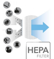 HEPA filter pre čističku TROTEC AirgoClean 10 E