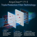 Uhlíkový HEPA filter (99,97% výkon) TROTEC AirgoClean 170 E / 171 E