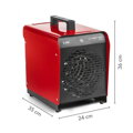 Profesionálny elektrický ohrievač TROTEC TDS 29 E