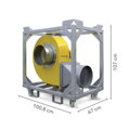 Odstredivý ventilátor TROTEC TFV 100