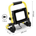 LED stavebný reflektor TROTEC PWLS 10-30