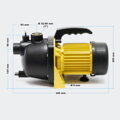 Záhradné čerpadlo WilTec 2800