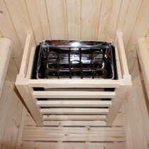 Saunová pec s výkonom 8 kW.