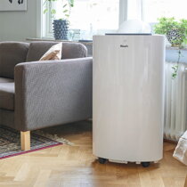 Mobilná klimatizácia Woods Cortina 12K Smart Home je elegantná aj v obývačke