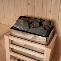 Výkonná pec v saune.