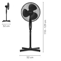 Rozmery ventilátora Trotec TVE 18 S