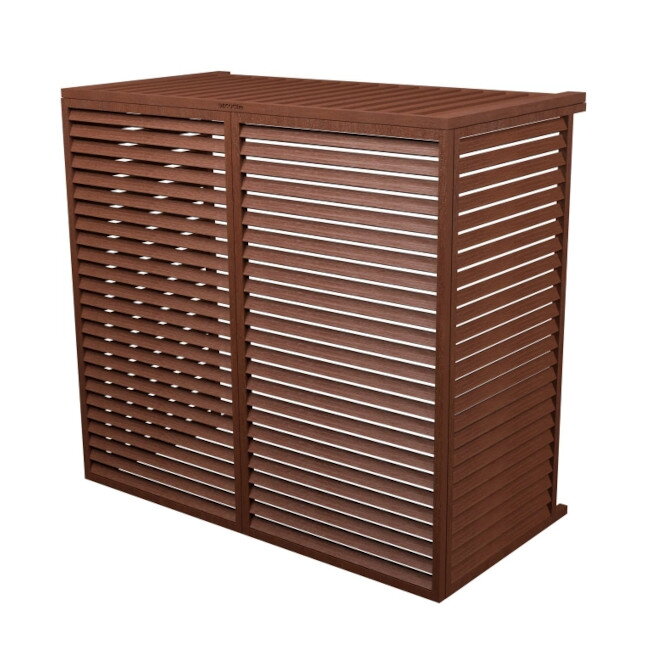 Drevený kryt pre klimatizáciu a tepelné čerpadlo DECOClim XL